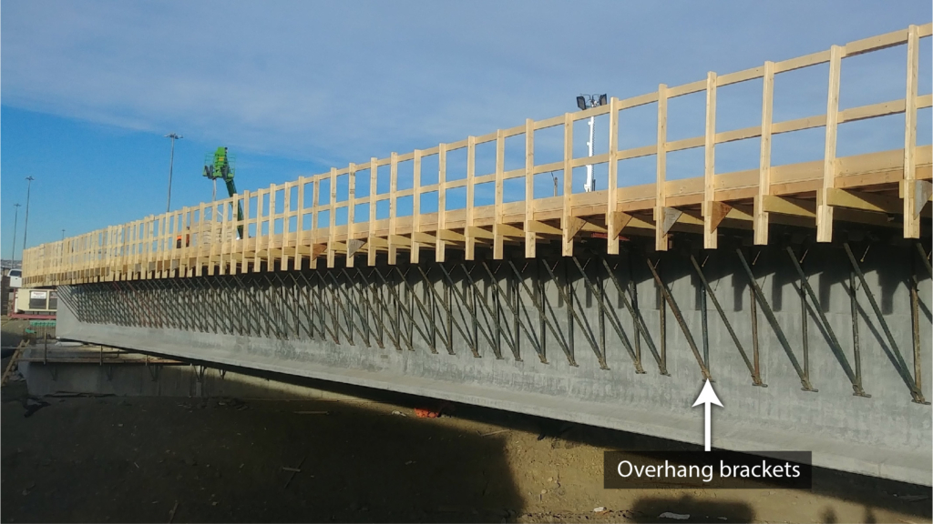 overhang brackets