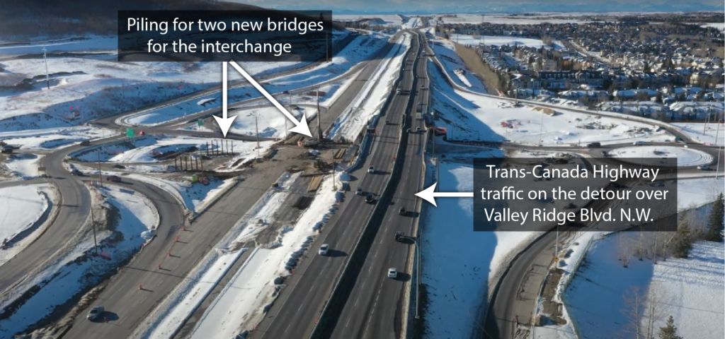 Trans-Canada Highway detour